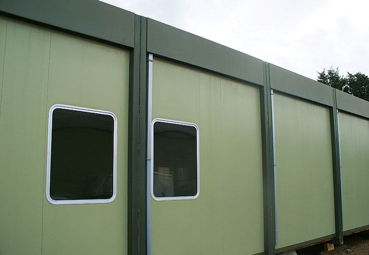 4 bay Modular Building (144m2)(manufactured by Portakabin)