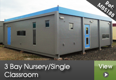 3 Bay Nursery/Single Classroom (90m2)