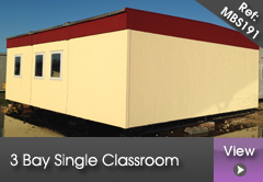 3 Bay Single Classroom (72m2)