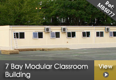 7 bay Modular Classroom Building (201.6m2)
